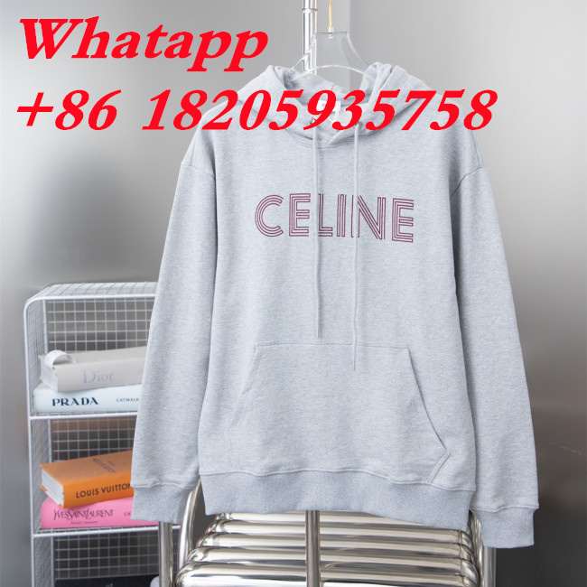 Celine Womens Mens Long Sleeve T Shirts Sweatshirt Luxury Brand Mens Sweatshirts Whatapp