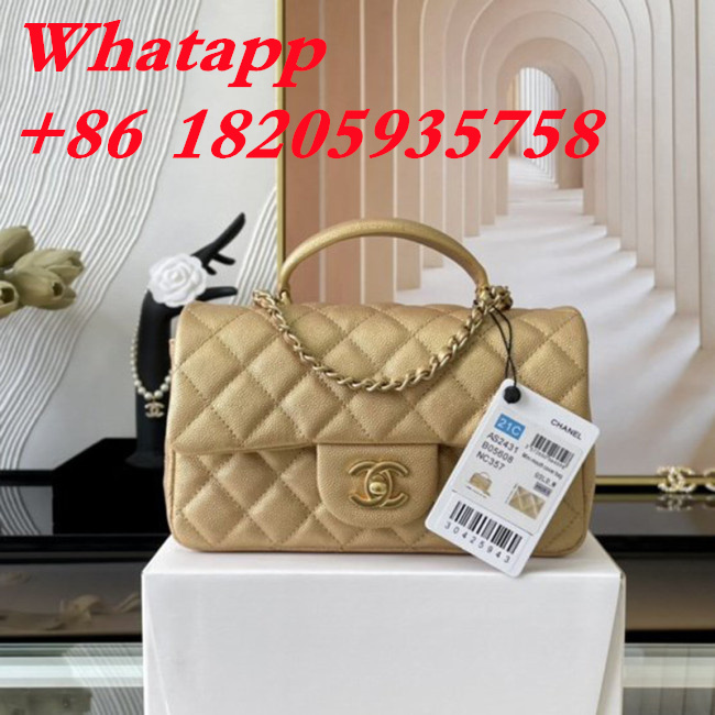 Chanel Womens Bags Crossbody Bag Classic Handbag CF Mini Luxury Brand with Original Box Whatapp