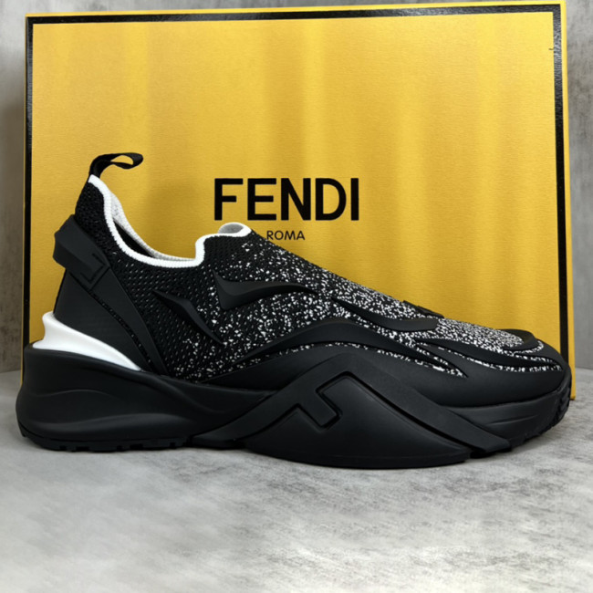 Fendi Mens Shoes Fashion Sneakers Luxury Brand Casual Fendi Flow Low-Top Sneakers Shoes for Men with Original Box 0 Whatapp