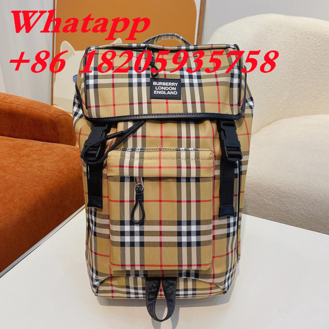 Burberry Womens Mens Bags Shoulder Backpacks Luxury Brand Vintage Design Without original box Whatapp