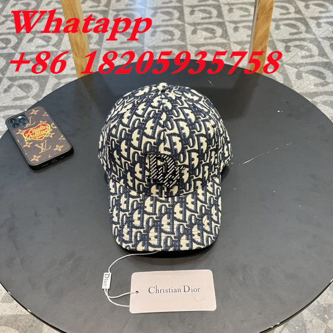 Dior Men Womens Baseball Hat Luxury Brand Design Dior Cap with Original Box