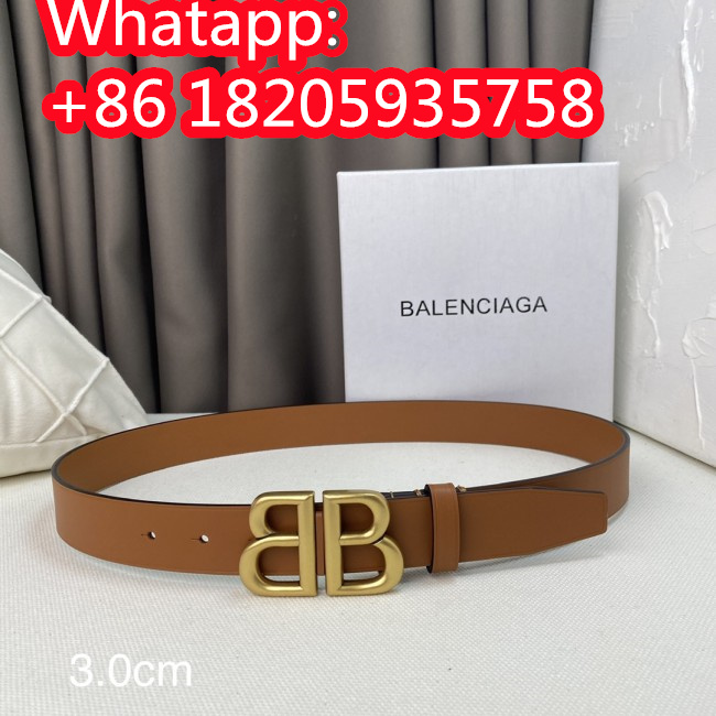 Balenciaga Womens Belt Luxury Brand Design Fashion Type with Original Box Whatapp