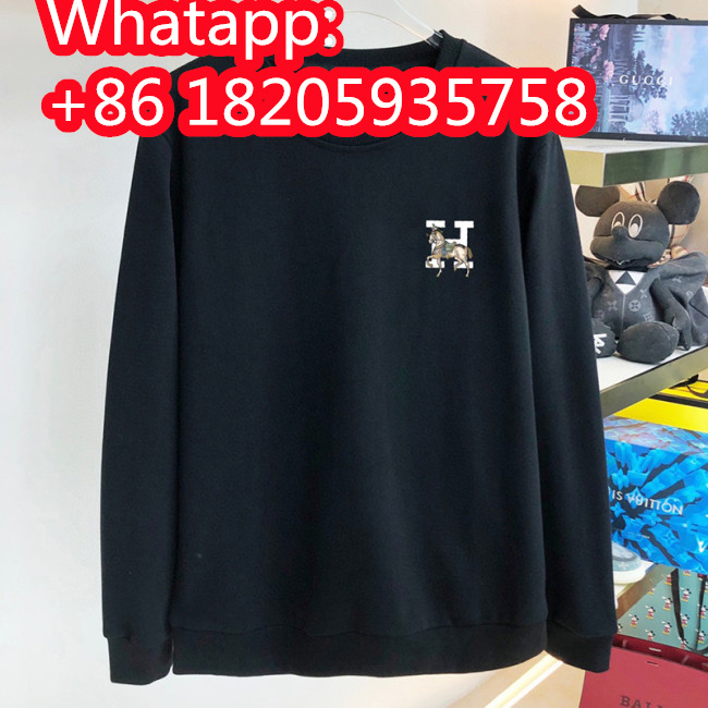 Hermes Womens Mens Long Sleeve T Shirts Sweatshirt Hoodies Luxury Brand Mens Sweatshirt Whatapp