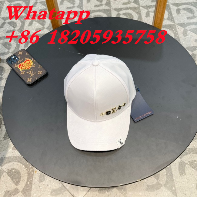 Louis Vuitton Womens Mens Cap Baseball Hat Luxury Brand with Original Box