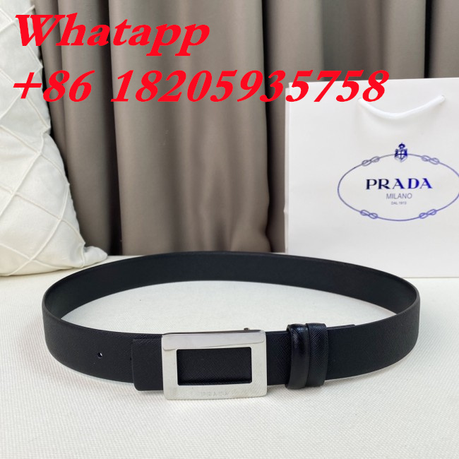 Prada Mens Belt Luxury Brand Fashion Men Belts with Original Box Whatapp