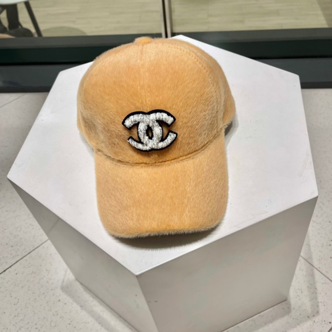 Chanel Womens Hats Luxury Brand Baseball Hat with Original Box