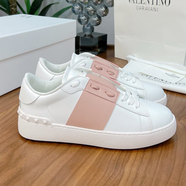 Valentino Men Shoes Fashion Design Luxury Brand OPEN SNEAKER WITH VLTN PRINT with Original Box WY0S0830BLUA01 Whatapp