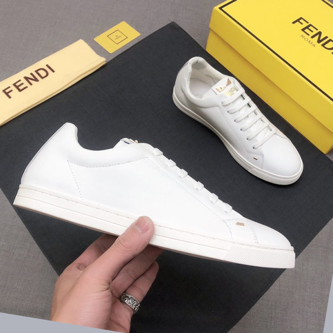 Fendi Mens Shoes Fashion Sneakers Luxury Brand Casual Shoes for Men with Original Box Whatapp