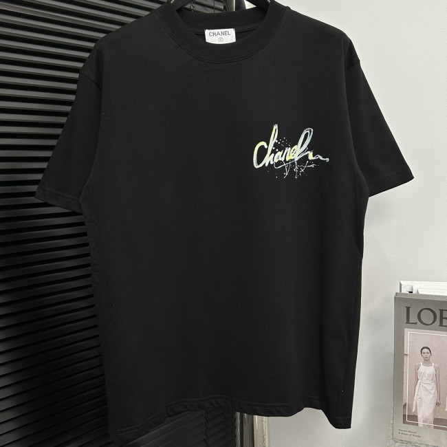 Chanel Luxury Brand Women Mens Short Sleeve T-Shirt Whatapp