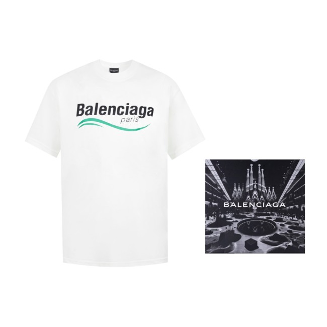 Balenciaga Luxury Brand Women Mens Short Sleeve T-Shirt Whatapp