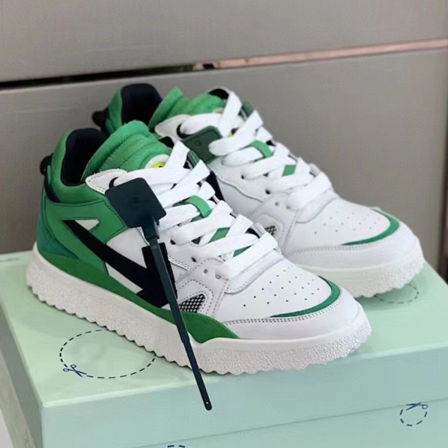 Off-White Men Shoes Sneakers Luxury Brand Off-White Floating Arrow Lace Up Sneakers Low-Tops with Original Box Whatapp