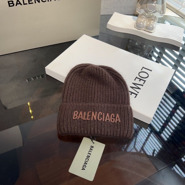 Balenciaga Men Womens Knit Hat Luxury Brand Design Balenciaga Hats with Original Box