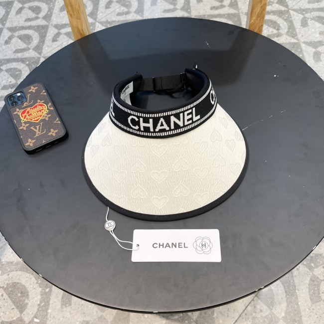 Chanel Womens Hats Luxury Brand Visor Hat with Original Box