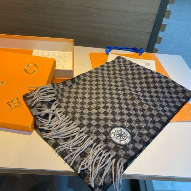 Louis Vuitton Scarves Men Womens Fashion Scarf with Original Box Whatapp