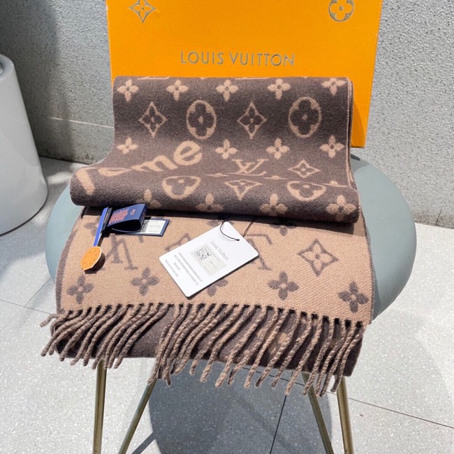 Louis Vuitton Scarves Men Womens Fashion Scarf with Original Box Whatapp