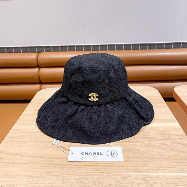 Chanel Womens Hats Luxury Brand Bucket Hat with Original Box