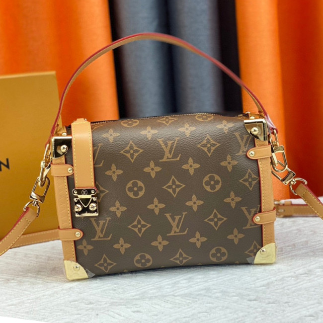 Louis Vuitton Womens Bags Messenger Shoulder Bags Luxury Brand Side Trunk M46358 with Original Box Monogram coated canvas Whatapp