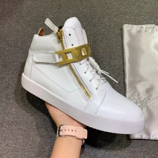 Giuseppe Zanotti Mens Shoes Luxury Brand High Top Sneakers Coby Whatapp