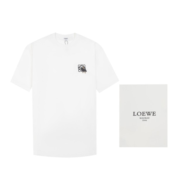 Loewe x Suna FuJita Luxury Brand Men Womens Short Sleeve T-Shirt Whatapp