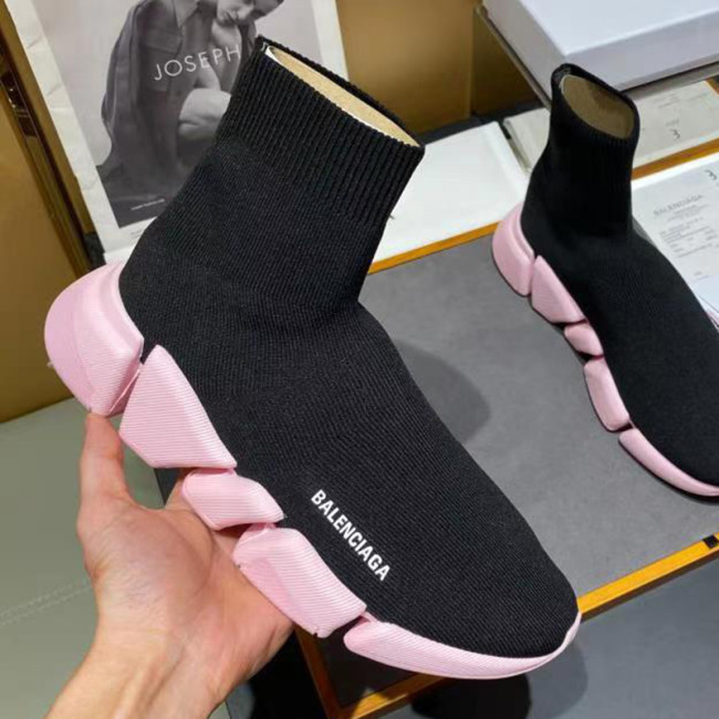 Balenciaga Womens Shoes Breathable Luxury Brand Fashion WOMEN'S SPEED SNEAKER 2.0 with Original Box Speed Sneakers Whatapp