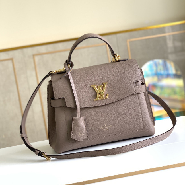 Louis Vuitton Womens Bag LOCKME EVER BB Leather Luxury Brand Shoulder Bags for Women with Original Box Whatapp