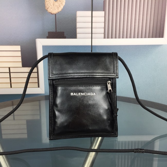 Balenciaga Mens Bags Luxury Brand MEN'S EXPLORER SMALL POUCH WITH STRAP IN BLACK Explorer Small Pouch With Strap in black Arena lambskin Whatapp