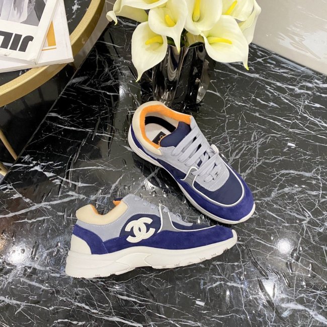 Chanel Womens Shoes Sneakers Luxury Brand Design with Original Box Whatapp