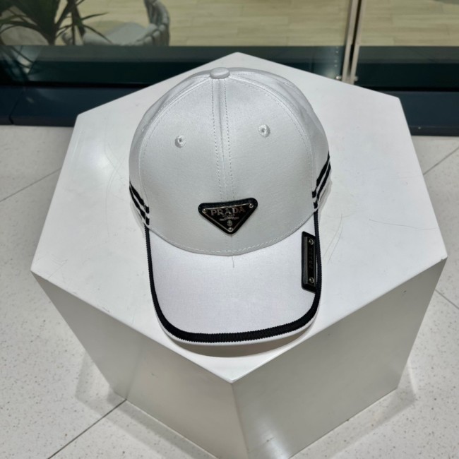 Prada Men Womens Hats Luxury Brand Design Prada Baseball Hat with Original Box