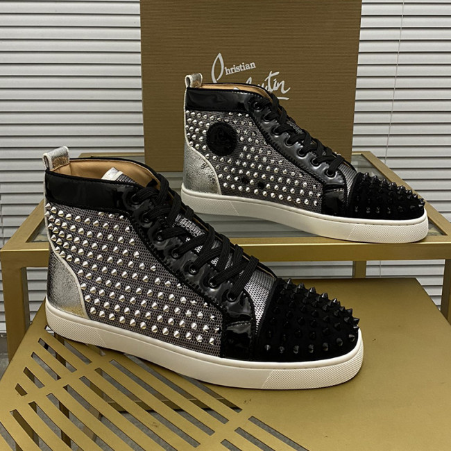 Christian Louboutin Mens Shoes Sneakers Luxury Brand Red Bottom Design Sports Footwears with Original Box Whatapp