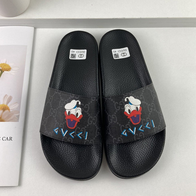 Gucci Mens Shoes Sandals Slides Slippers Luxury Brand Thick Sole Design with Original Box Whatapp