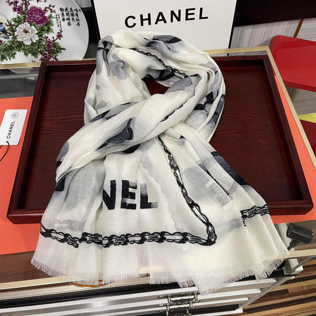 Chanel Scarves Womens Fashion Scarf with Original Box Whatapp