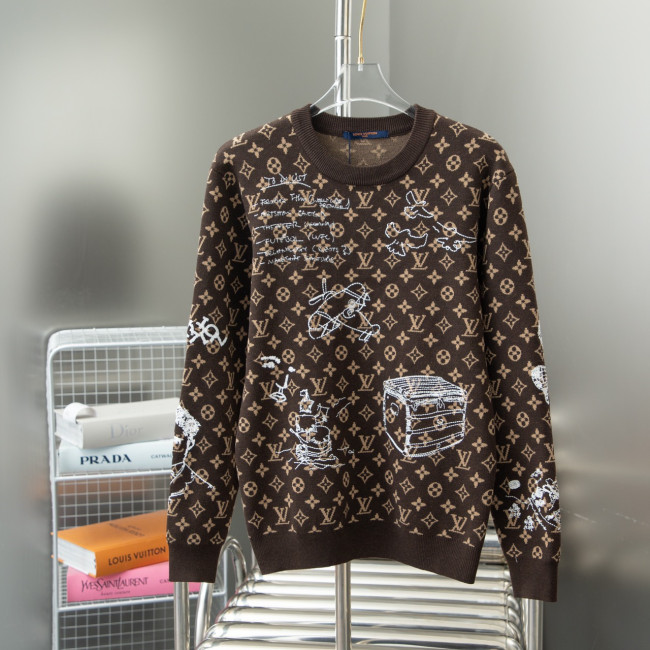 Louis Vuitton Women Mens Sweaters Knitwears Luxury Brand Mens Knitwear Top Quality Whatapp