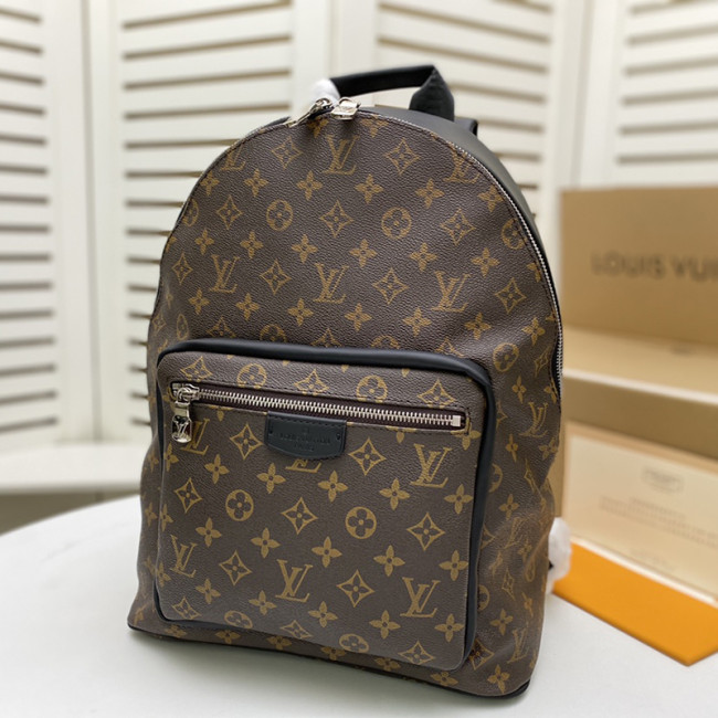 Louis Vuitton Mens Bags Backpacks LV Backpack Luxury Brand JOSH Monogram Macassar Canvas M45349 Whatapp