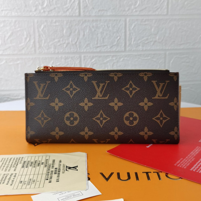 Louis Vuitton Mens Womens Wallets Purse Luxury Brand Designer Zippy WALLET M61269 with Original Box Whatapp