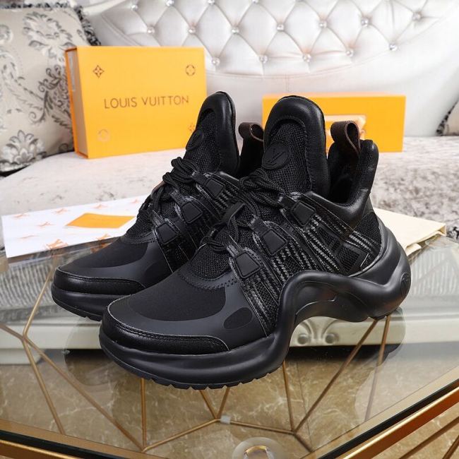 Louis Vuitton Women Shoes Sneakers Luxury Brand Design Fashion LV ARCHLIGHT SNEAKER with Original Box Whatapp