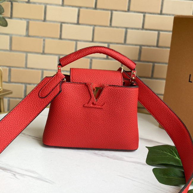 Louis Vuitton Womens Bags Handbags Luxury Brand CAPUCINES MINI Messenger Shoulder Bags with Original Box Whatapp