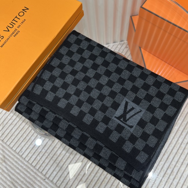 Louis Vuitton Scarves Men Womens Fashion Scarf with Original Box Whatapp