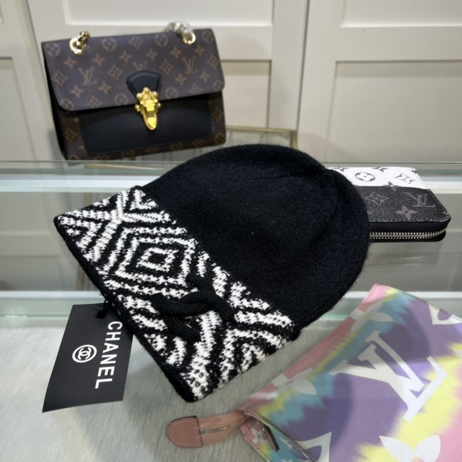 Chanel Men Womens Hats Luxury Brand Knit Hat with Original Box