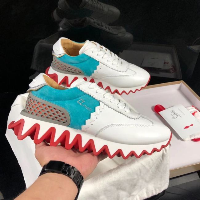 Christian Louboutin Womens Shoes Sneakers Luxury Brand with Original Box Fashion Sneakers Whatapp