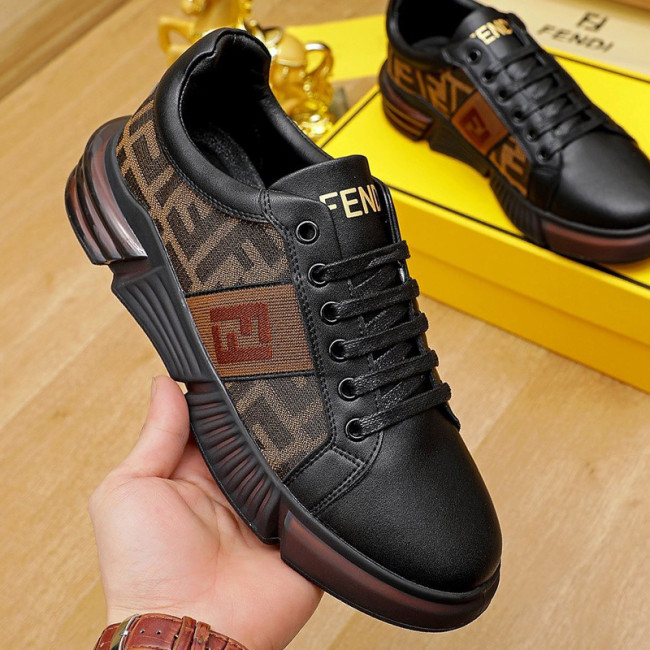 Fendi Mens Shoes Fashion Sneakers Luxury Brand Casual Shoes for Men with Original Box Whatapp