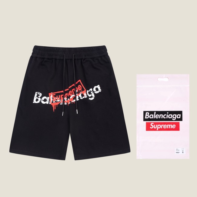 Balenciaga x Supreme Luxury Brand Mens Pant Shorts Whatapp