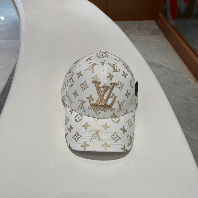 Louis Vuitton Womens Mens Cap Baseball Hat Luxury Brand with Original Box