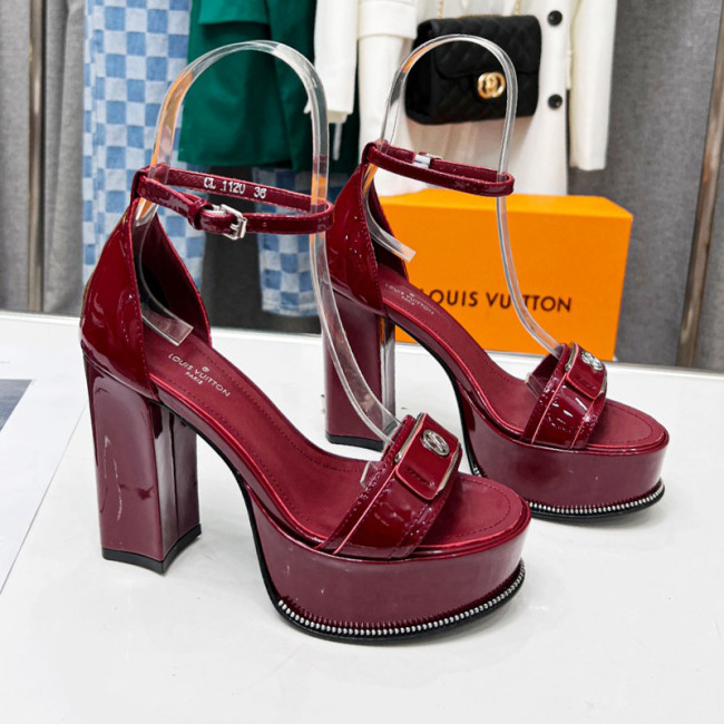 Louis Vuitton Women Shoes Sandals Fashion Summer Luxury Brand PODIUM PLATFORM SANDAL with Original Box Womens Sandals Whatapp