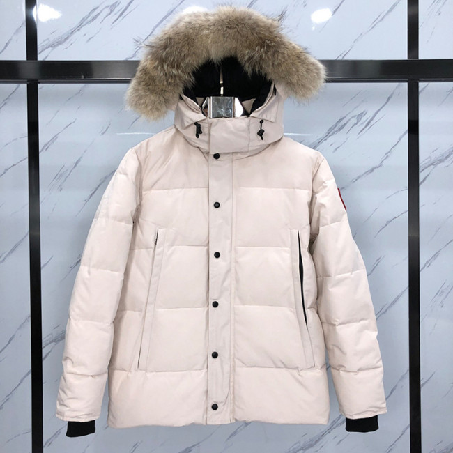 Canada Goose Langford Mens Womens Winter Windprood Down Jackets Keep Warm 80% White Duck Down Whatapp