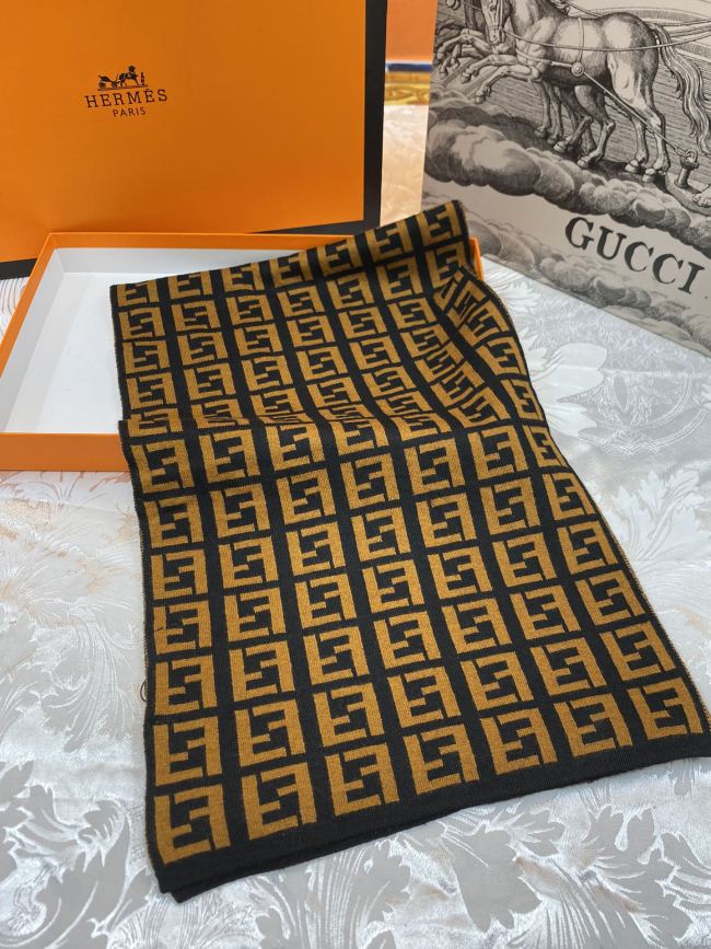 Fendi Scarves Men Womens Fashion Scarf with Original Box Whatapp