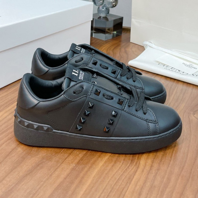 Valentino Men Shoes Fashion Design Luxury Brand OPEN SNEAKER WITH VLTN PRINT with Original Box WY0S0830BLUA01 Whatapp