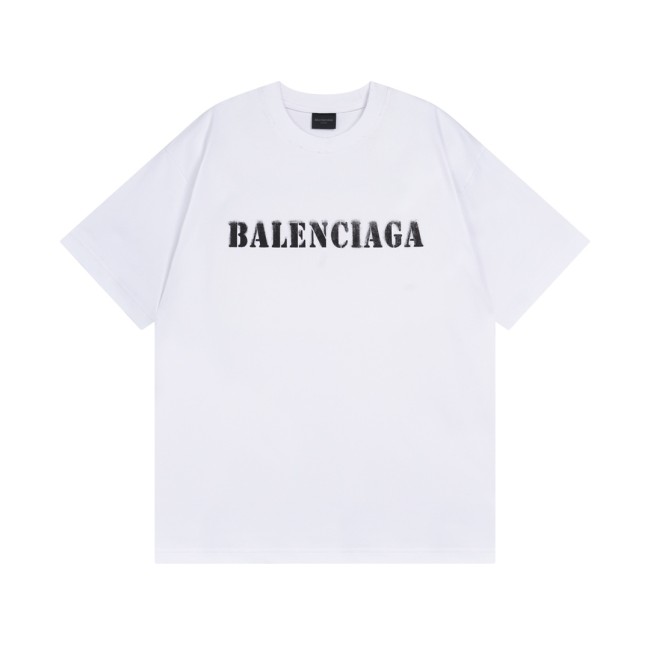 BalenciagaLuxury Brand Women Mens Short Sleeve T-Shirt Whatapp