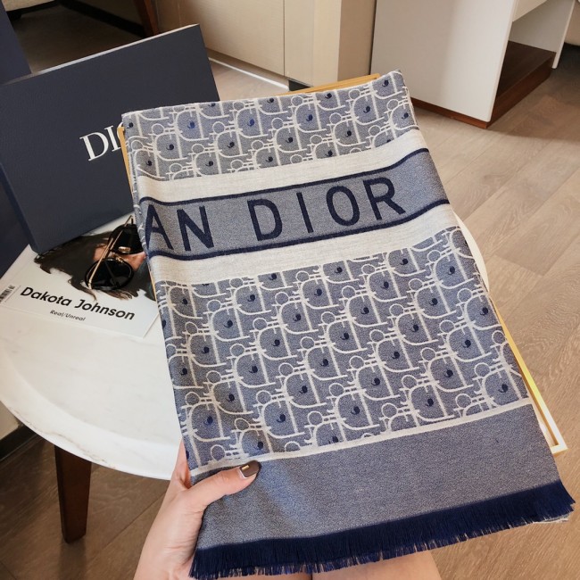 Dior Scarves Womens Fashion Scarf with Original Box