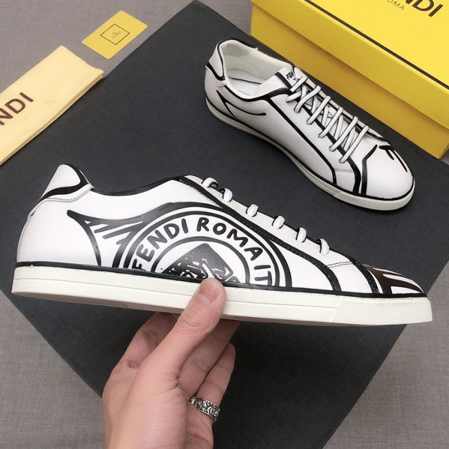 Fendi Mens Shoes Fashion Sneakers Luxury Brand Casual Shoes for Men with Original Box Whatapp