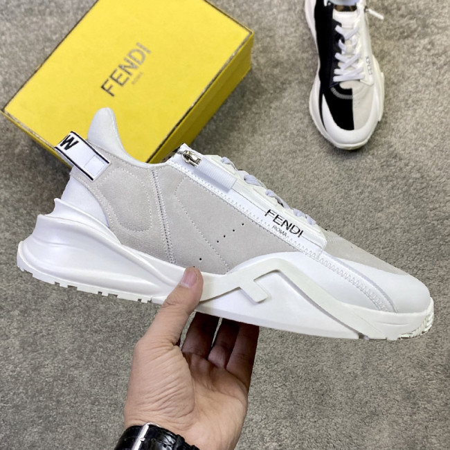 Fendi Mens Shoes Fashion Sneakers Luxury Brand Casual Shoes for Men with Original Box Whatapp